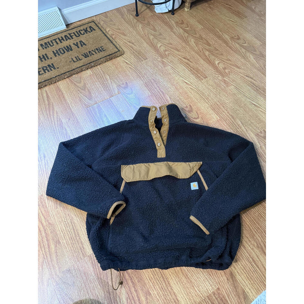 Carhartt Black and Tan Women's Jacket